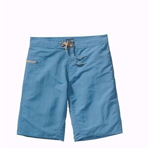 PATAGONIA Swim Trunks Men’s Minimalist Wavefarer Board Shorts Blue Swimsuit